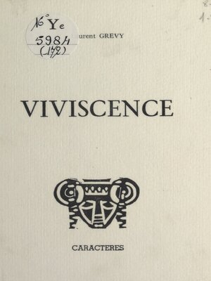 cover image of Viviscence